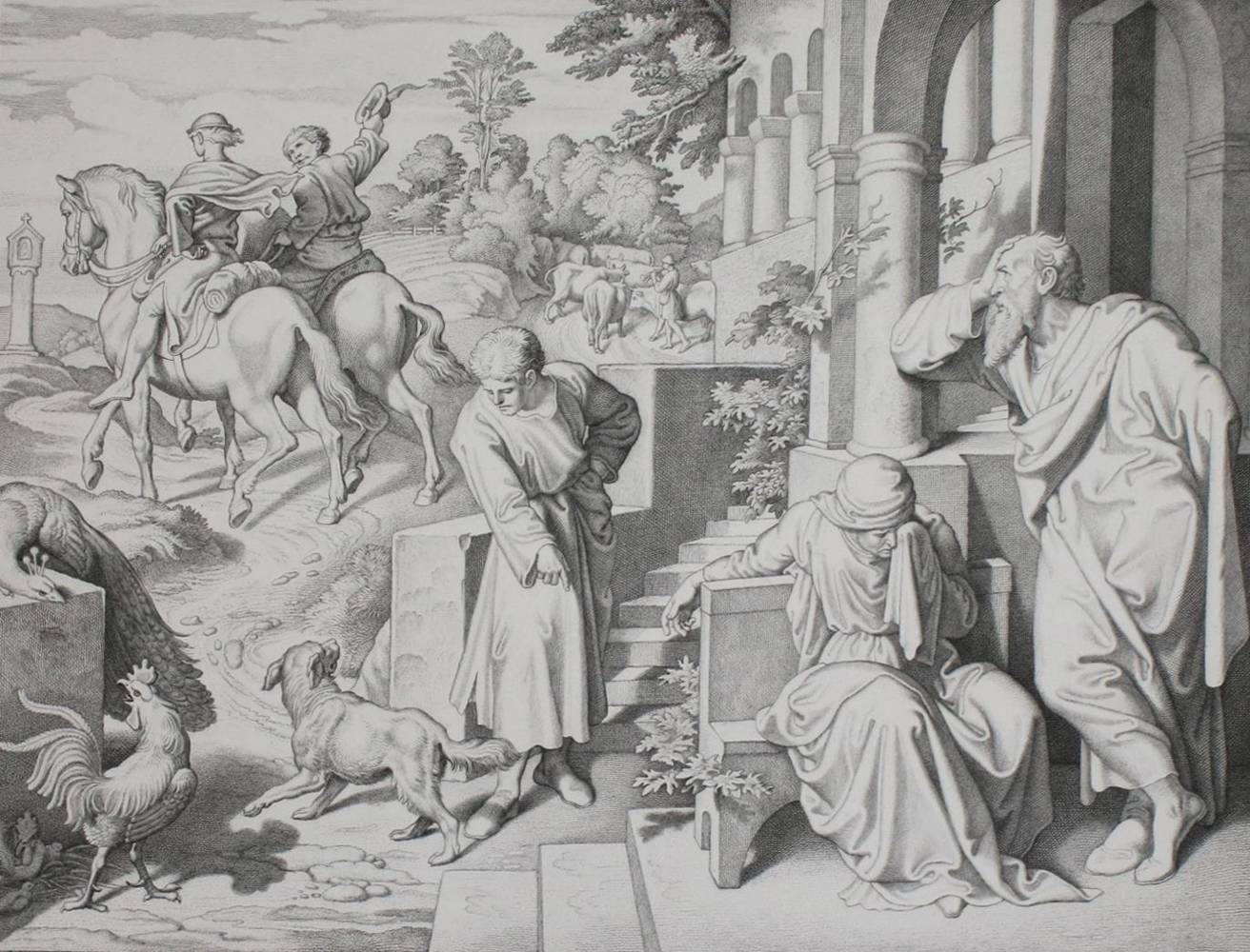 Große Abbildung Nr.2: 138-3930 Führich, Josef von: (Künstlergraphik)