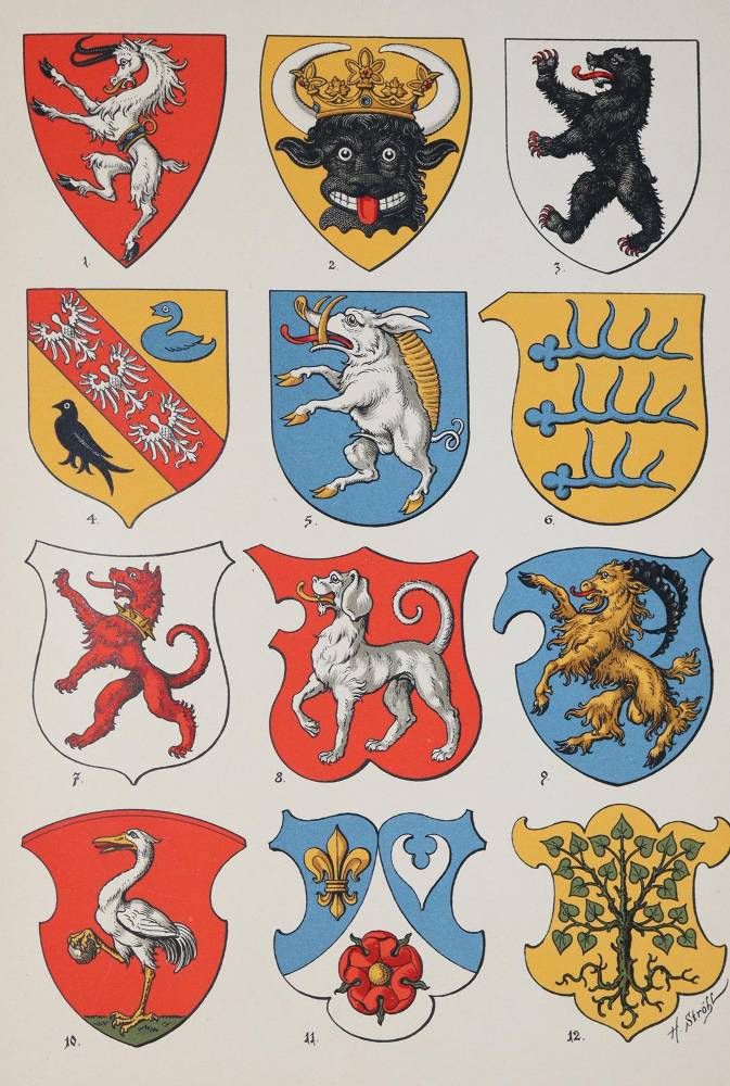 Große Abbildung Nr.2: 138-394 Ströhl,H.G.: (Genealogie und Heraldik)