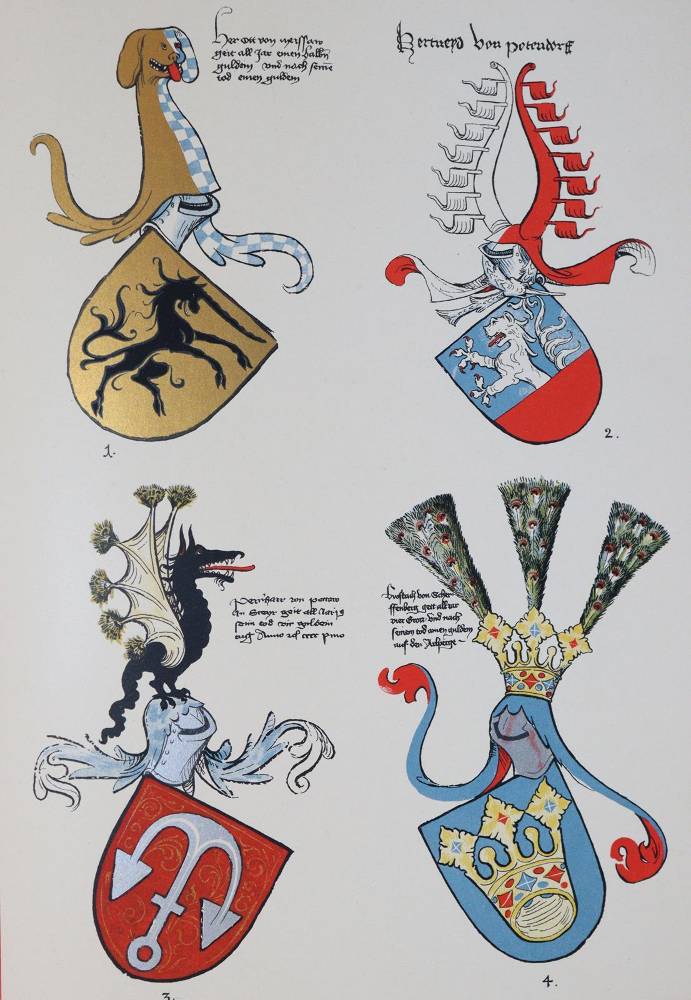 Große Abbildung Nr.3: 138-394 Ströhl,H.G.: (Genealogie und Heraldik)