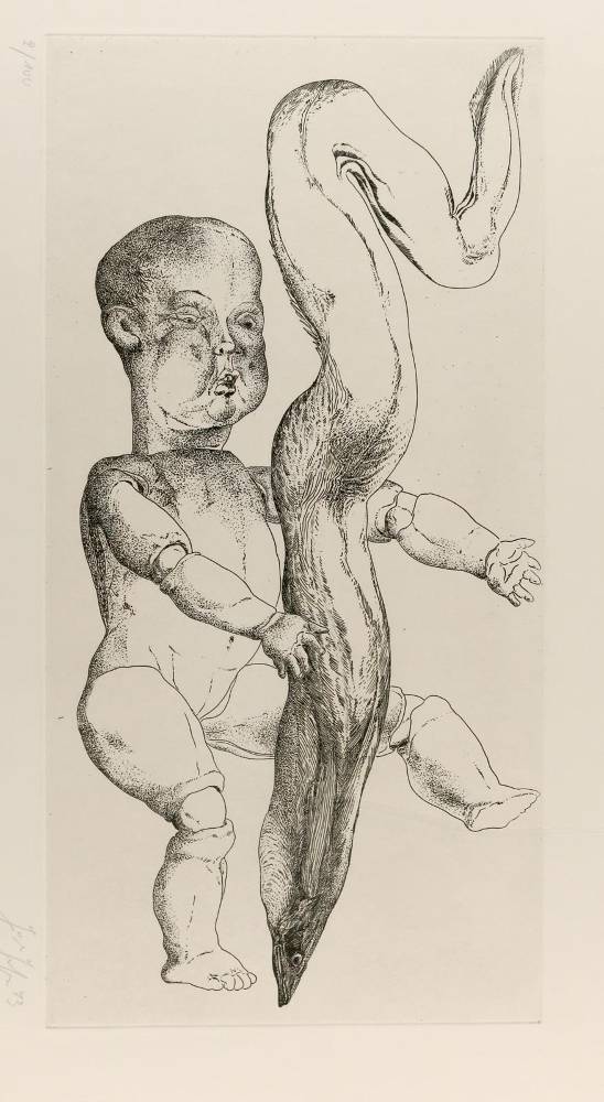 Große Abbildung Nr.1: 138-3959 Grass, Günter: (Künstlergraphik)