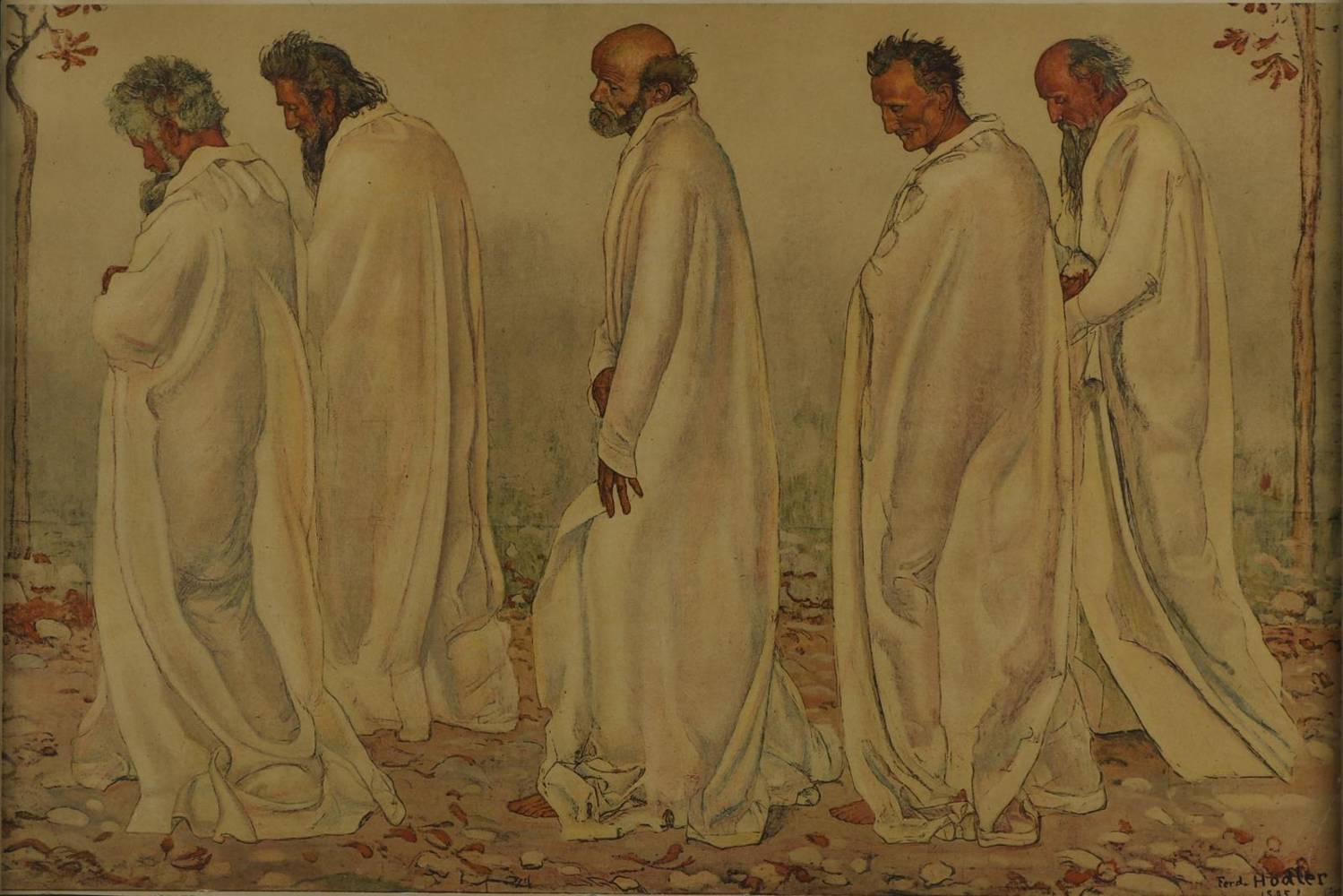 Große Abbildung Nr.1: 138-4006 Hodler, Ferdinand: (Künstlergraphik)