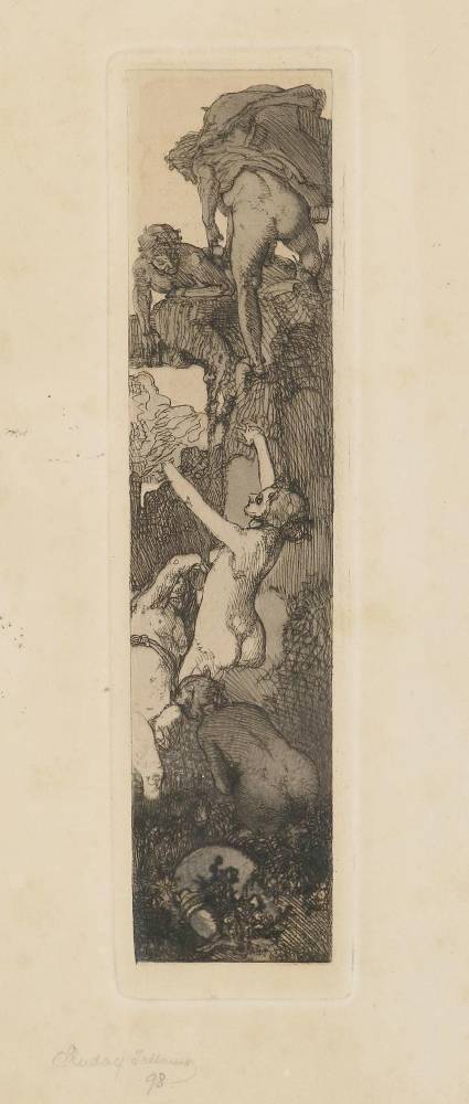Große Abbildung Nr.1: 138-4041 Jettmar, Rudolf: (Künstlergraphik)