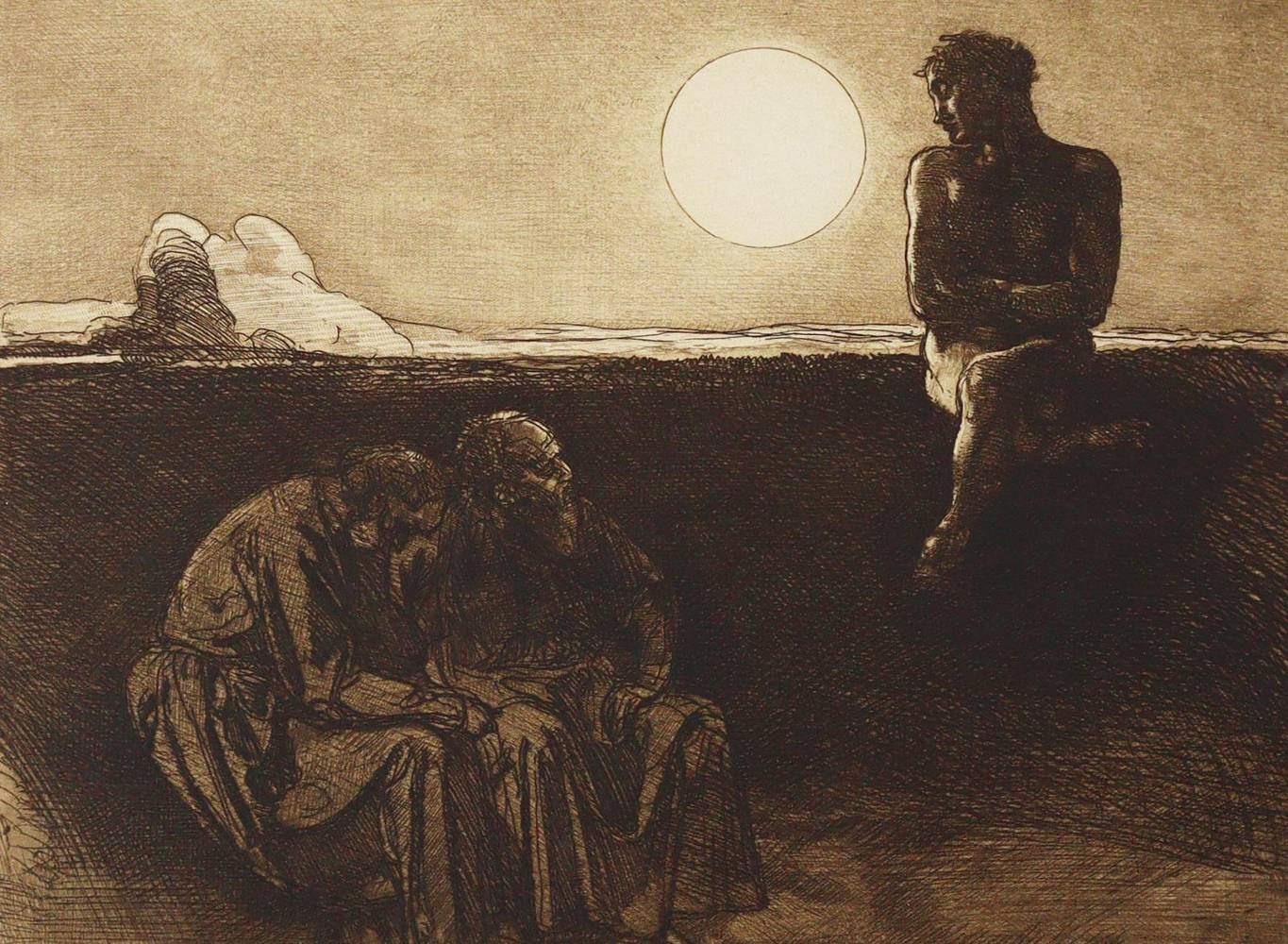 Große Abbildung Nr.1: 138-4052 Jettmar, Rudolf: (Künstlergraphik)