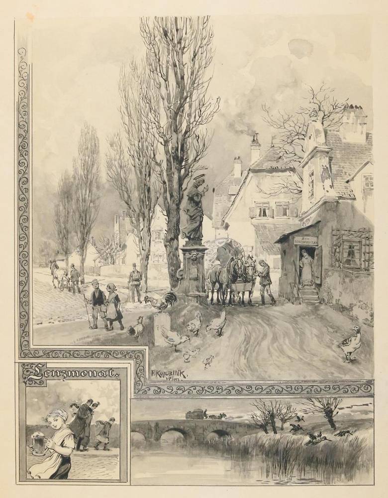 Große Abbildung Nr.1: 138-4099 Kopallik, Franz: (Künstlergraphik)