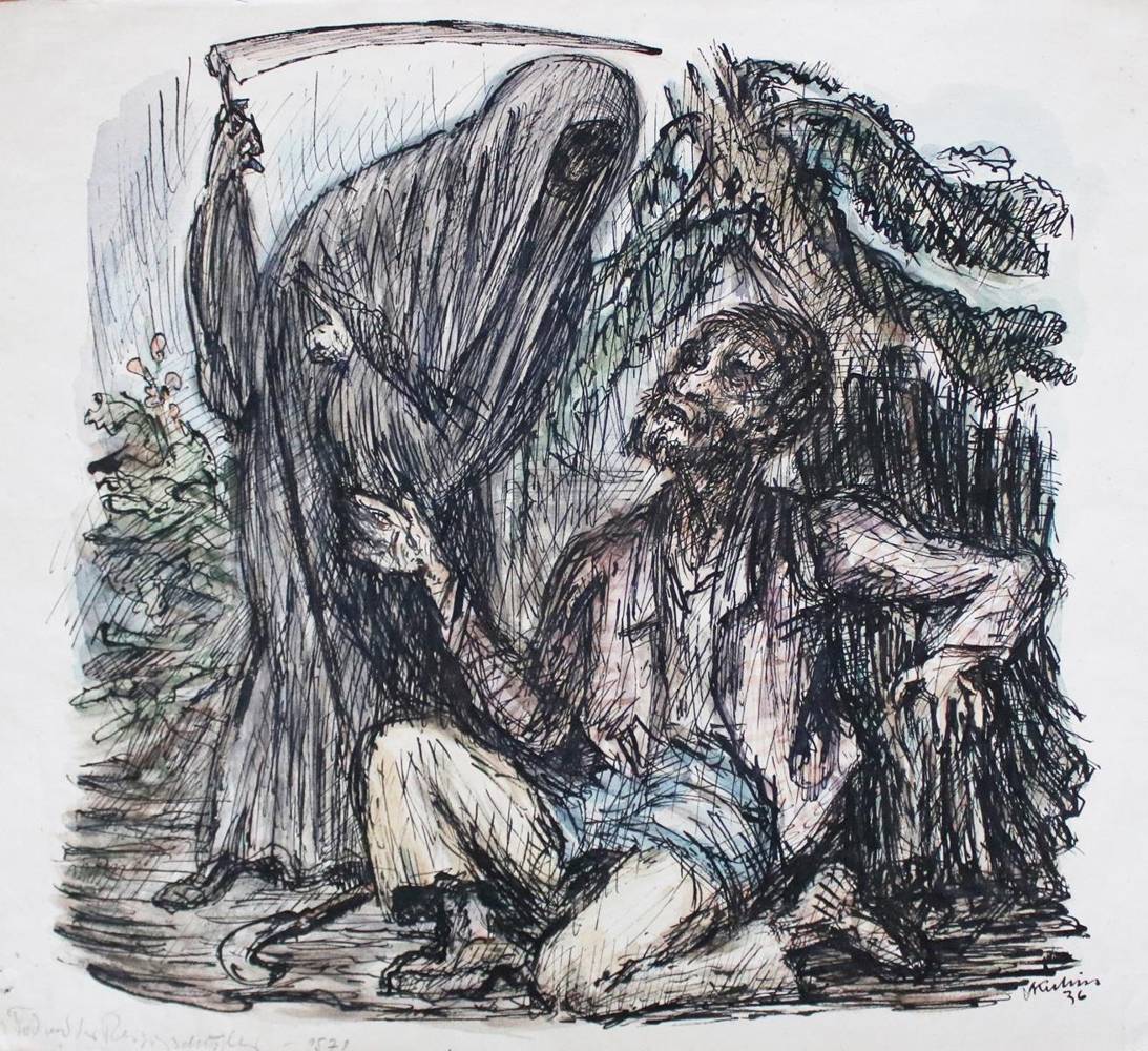 Große Abbildung Nr.1: 138-4108 Kubin, Alfred: (Künstlergraphik)