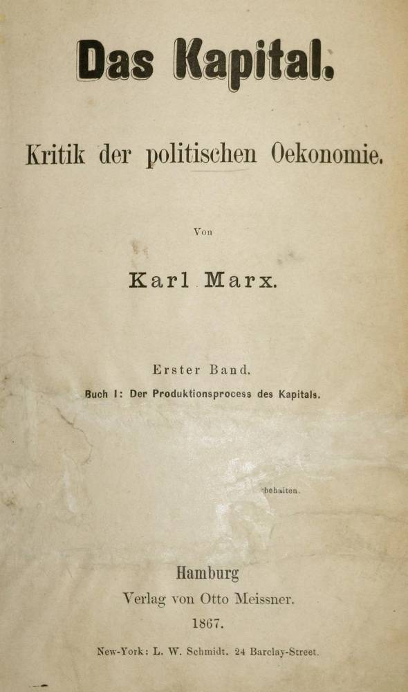 Große Abbildung Nr.1: 138-411 Marx,K.: (Sozialismus)