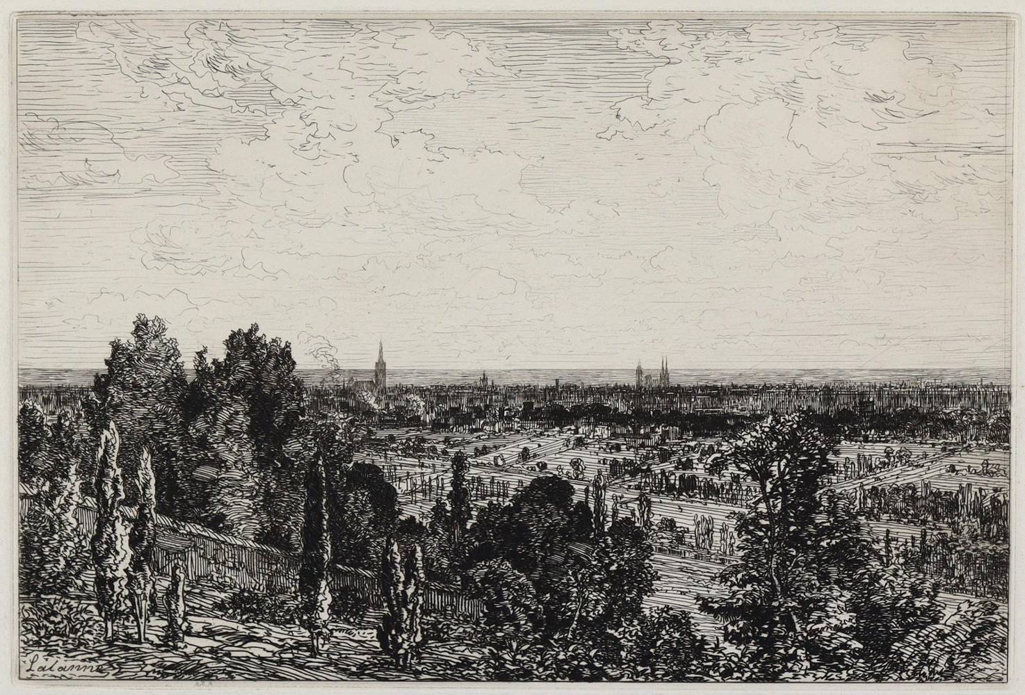 Große Abbildung Nr.3: 138-4114 Lalanne, Maxime: (Künstlergraphik)