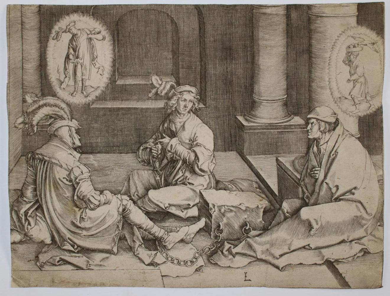 Große Abbildung Nr.2: 138-4133 Leyden, Lucas van: (Künstlergraphik)
