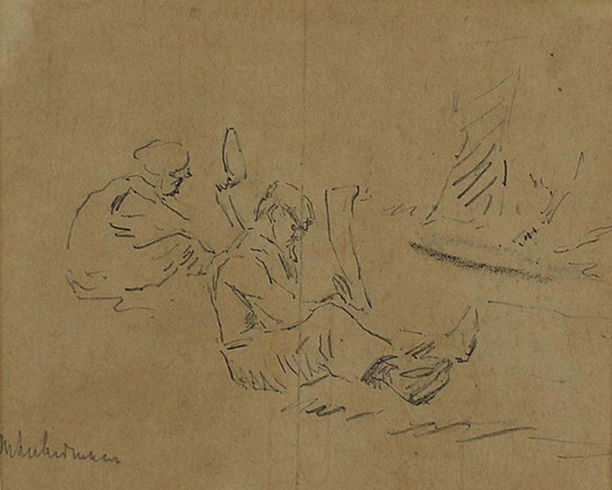 Große Abbildung Nr.1: 138-4137 Liebermann, Max: (Künstlergraphik)