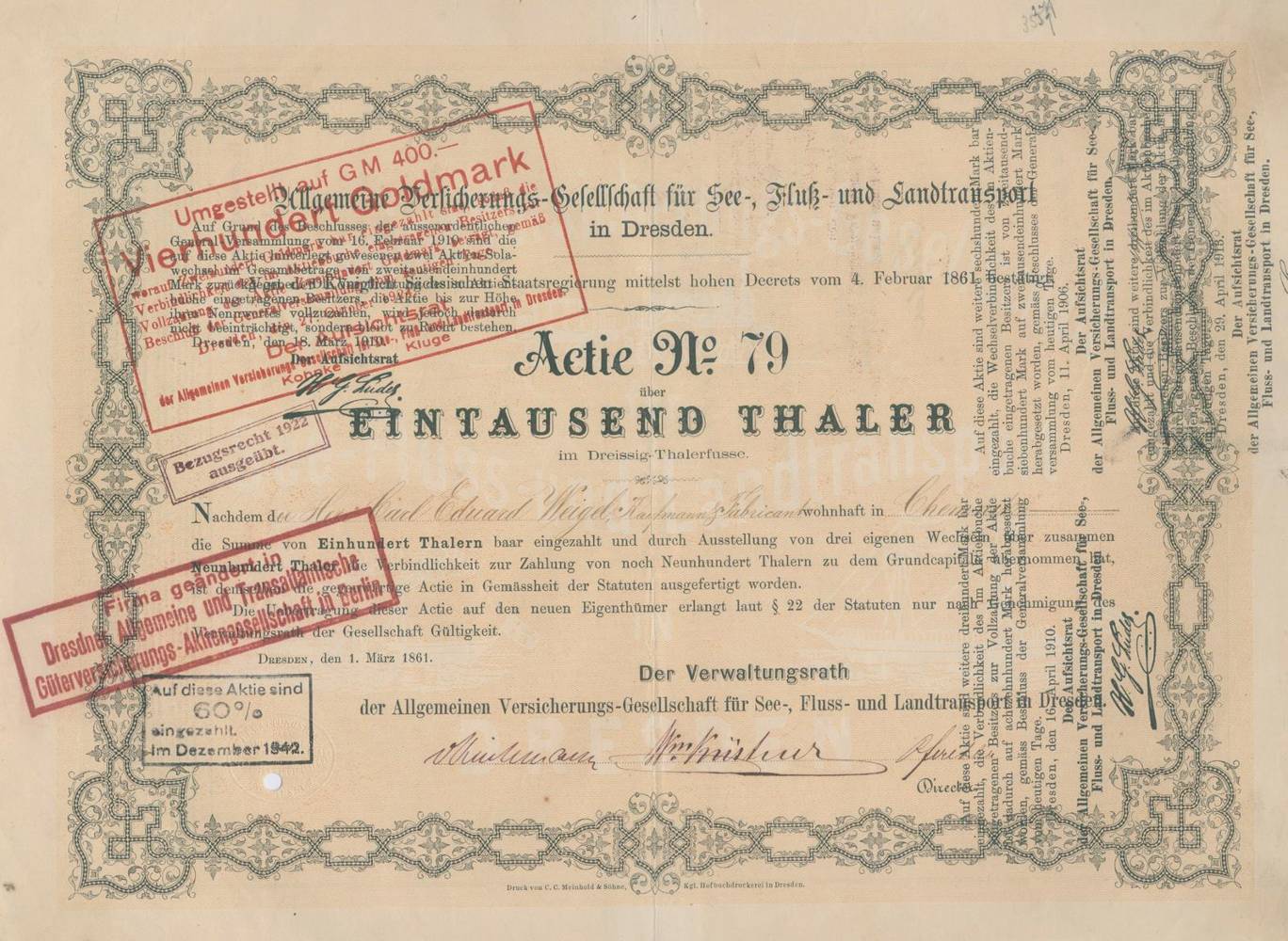 Große Abbildung Nr.2: 138-414 Aktien.: (Wirtschaft)