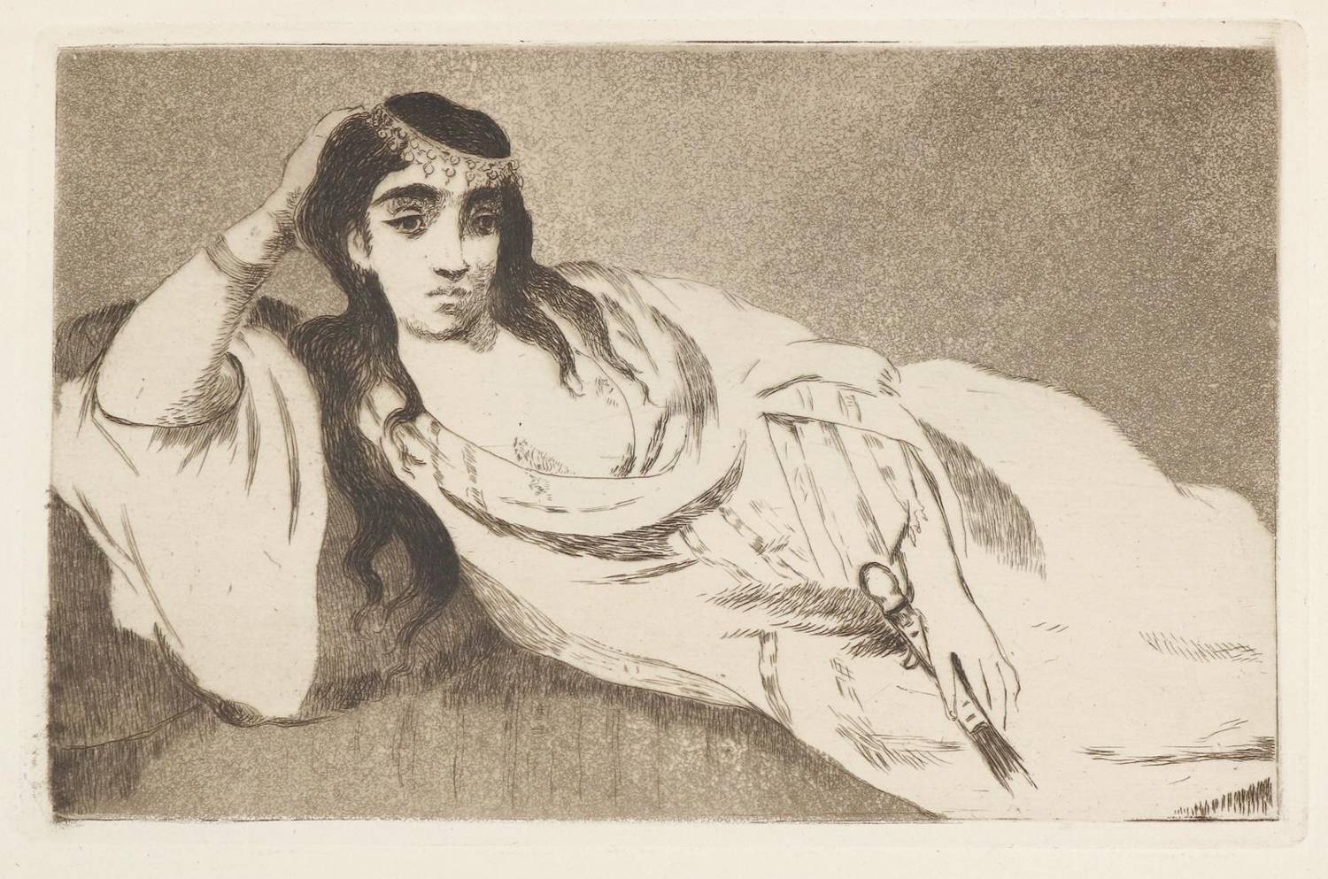 Große Abbildung Nr.1: 138-4147 Bazire, E.: (Künstlergraphik, Manet)