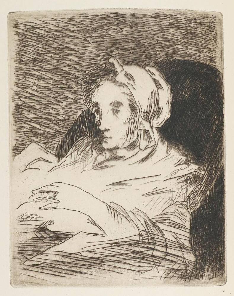 Große Abbildung Nr.2: 138-4147 Bazire, E.: (Künstlergraphik, Manet)