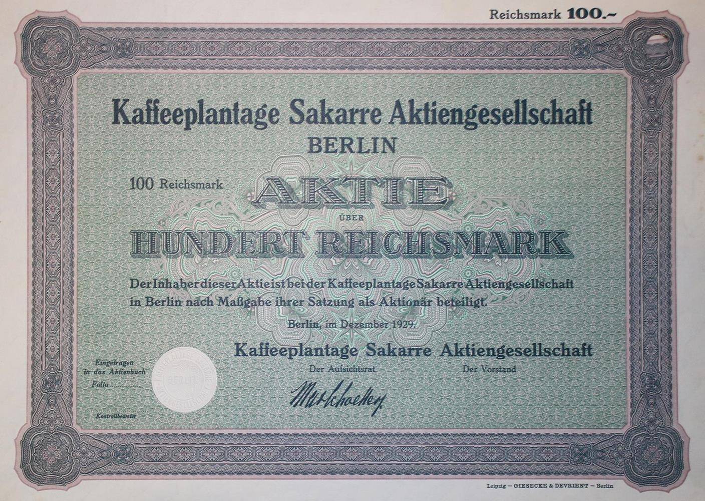 Große Abbildung Nr.1: 138-415 Aktien.: (Wirtschaft)