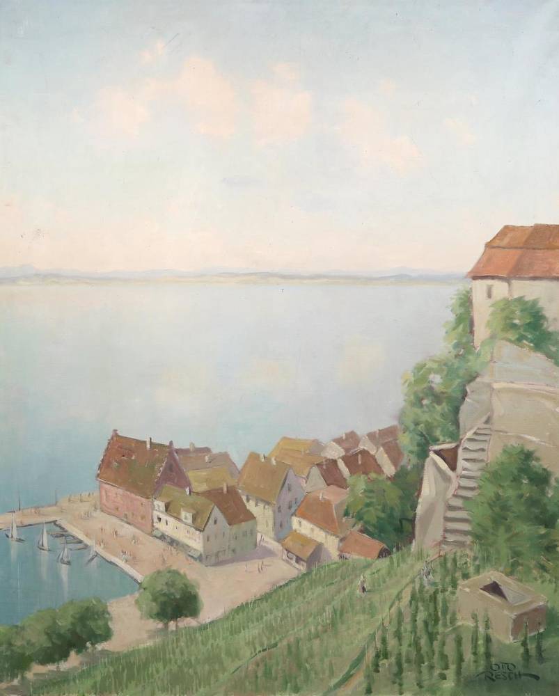 Große Abbildung Nr.1: 138-4157 Meersburg.: (Künstlergraphik)