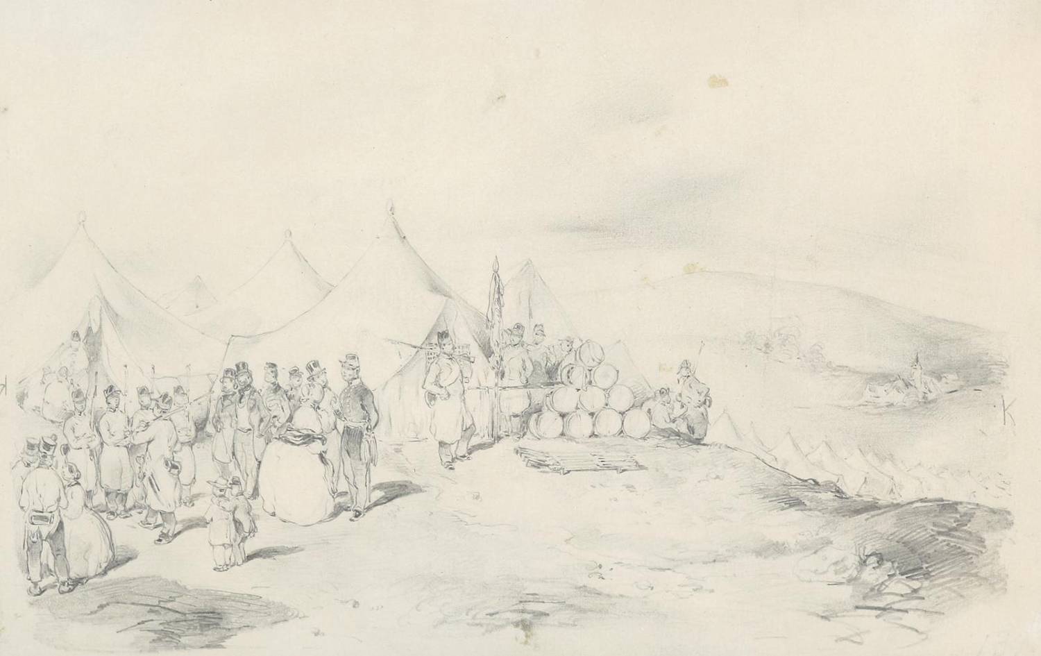 Große Abbildung Nr.1: 138-4164 Schindler, Carl: (Künstlergraphik, Militaria)