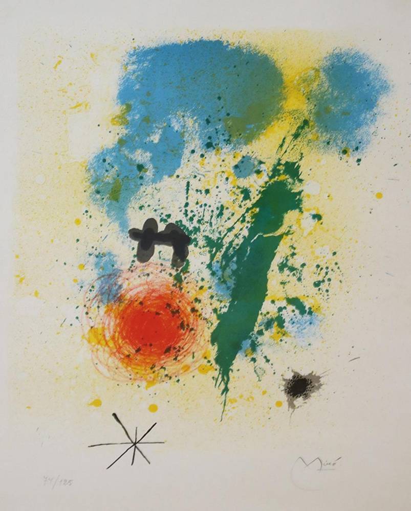 Große Abbildung Nr.1: 138-4169 Miro, Joan: (Künstlergraphik)
