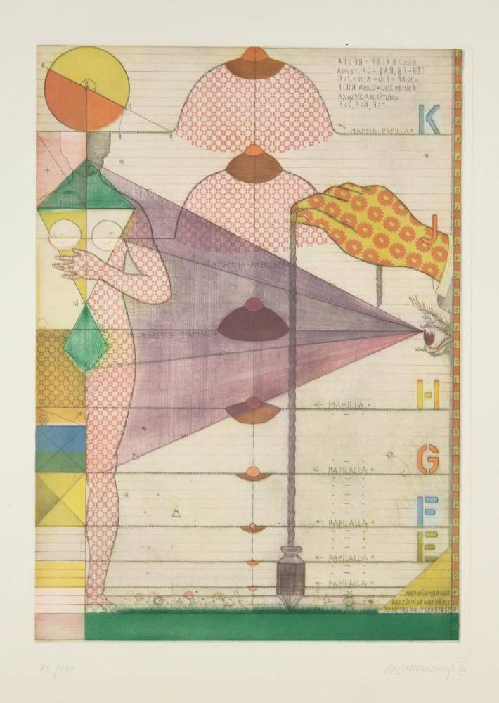 Große Abbildung Nr.5: 138-4175 Moderne Künstlergraphik.: (Künstlergraphik)