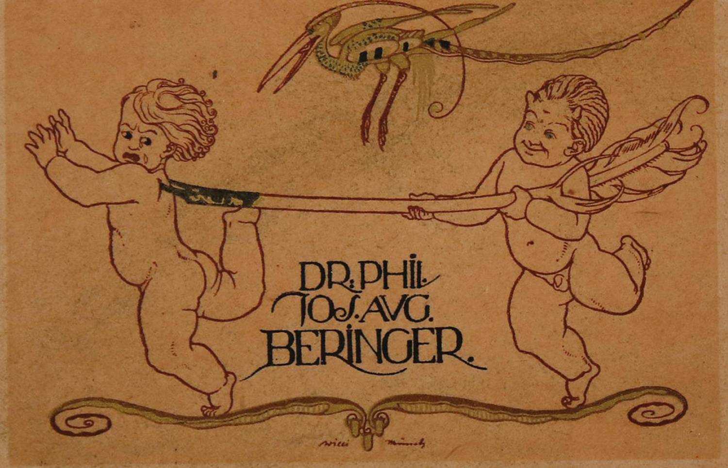 Große Abbildung Nr.1: 138-4191 Münch-Khe, Willi: (Künstlergraphik)