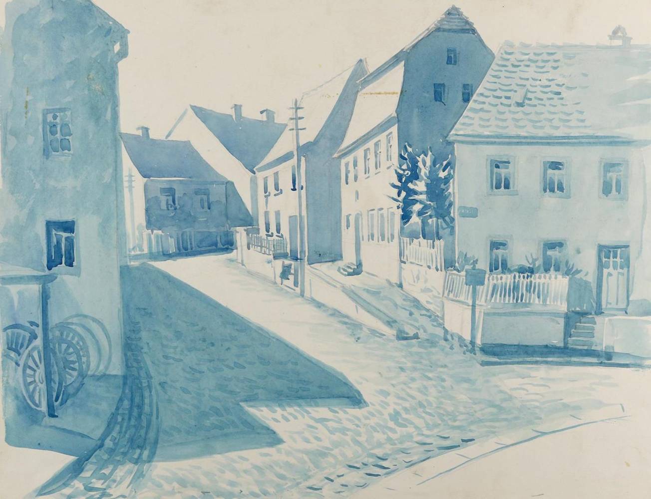 Große Abbildung Nr.3: 138-4196 Naumann, Max: (Künstlergraphik)