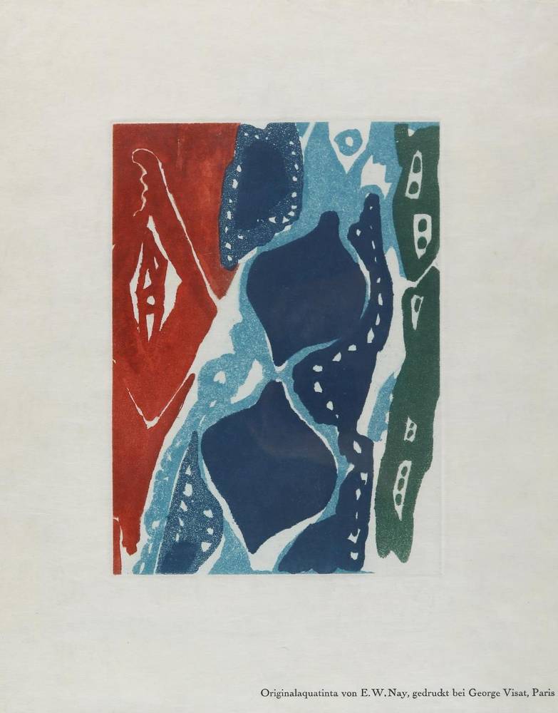 Große Abbildung Nr.1: 138-4197 Nay, Ernst Wilhelm: (Künstlergraphik)