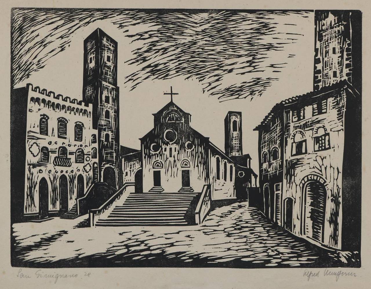 Große Abbildung Nr.4: 138-4202 Nungesser, Alfred: (Künstlergraphik)