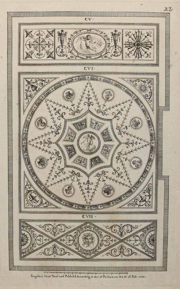 Große Abbildung Nr.2: 138-4207 Pergolesi, Michelangelo: (Künstlergraphik, Ornamente)
