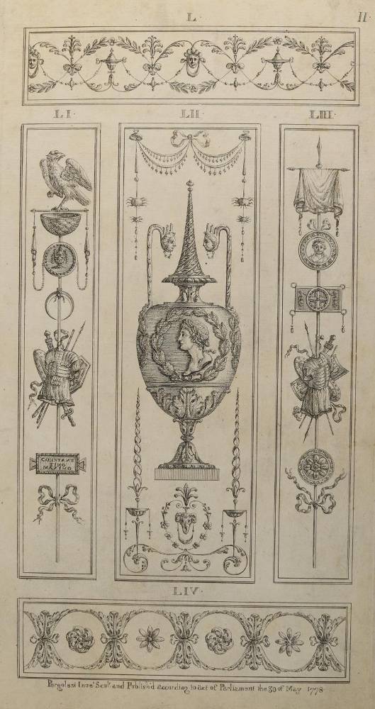 Große Abbildung Nr.4: 138-4207 Pergolesi, Michelangelo: (Künstlergraphik, Ornamente)