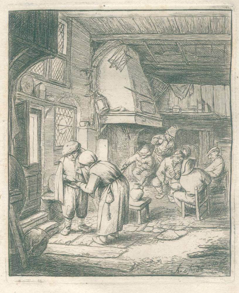 Große Abbildung Nr.1: 138-4214 Basan,P.F. u. H.L.: (Künstlergraphik, Ostade)