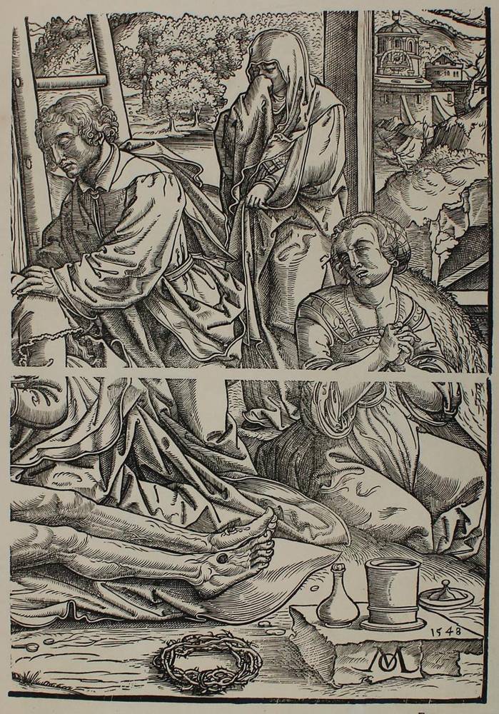Große Abbildung Nr.1: 138-4215 Ostendorfer, Michael: (Künstlergraphik)