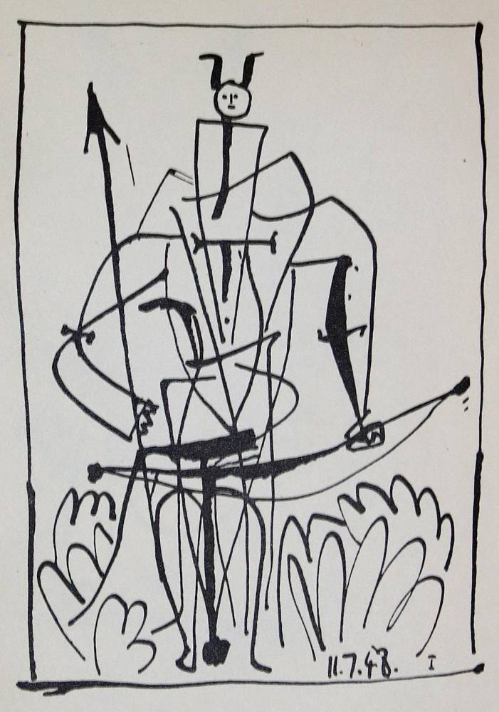 Große Abbildung Nr.4: 138-4226 Picasso, Pablo: (Künstlergraphik)