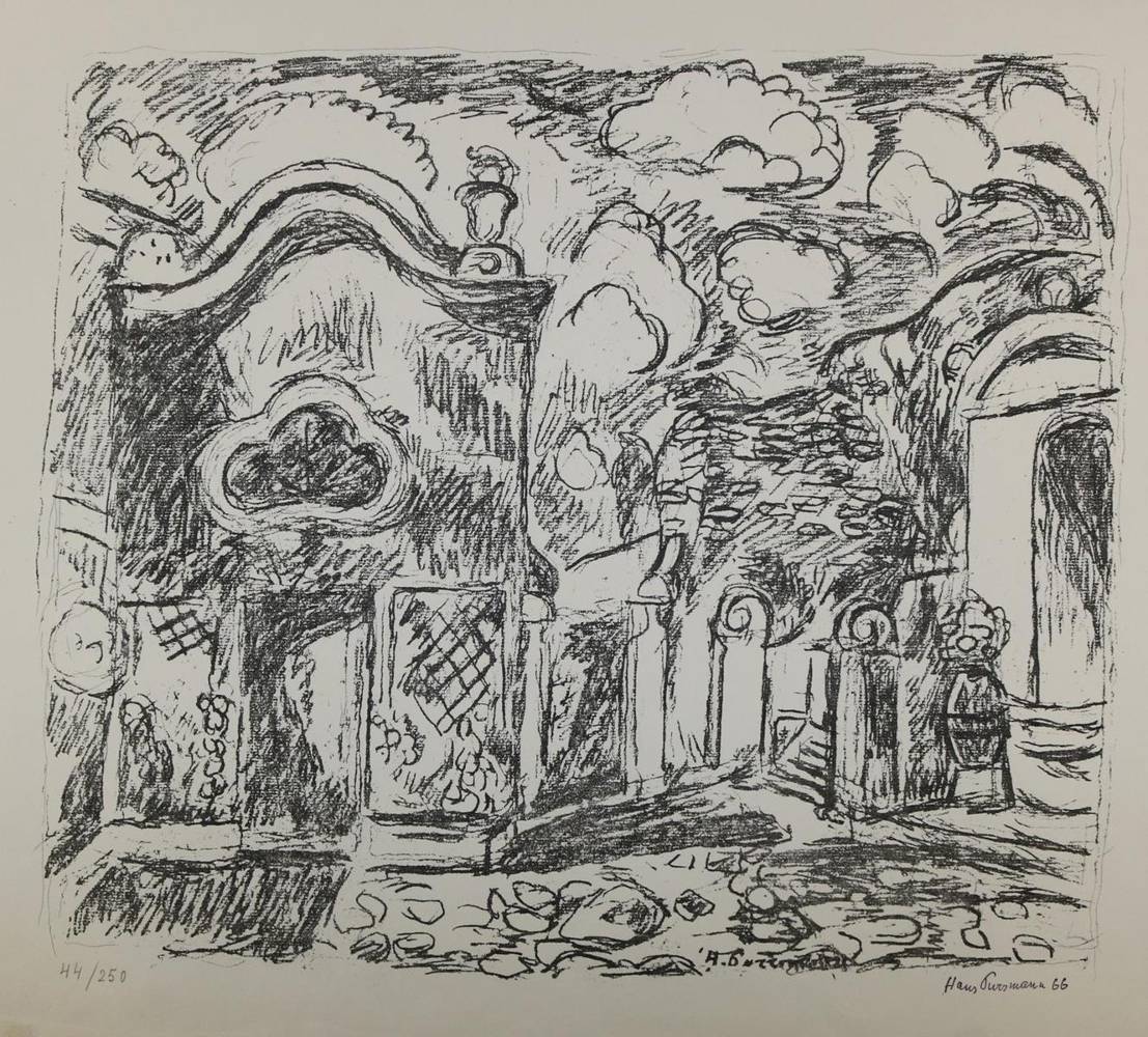Große Abbildung Nr.1: 138-4255 Purrmann, Hans Marsilius: (Künstlergraphik)