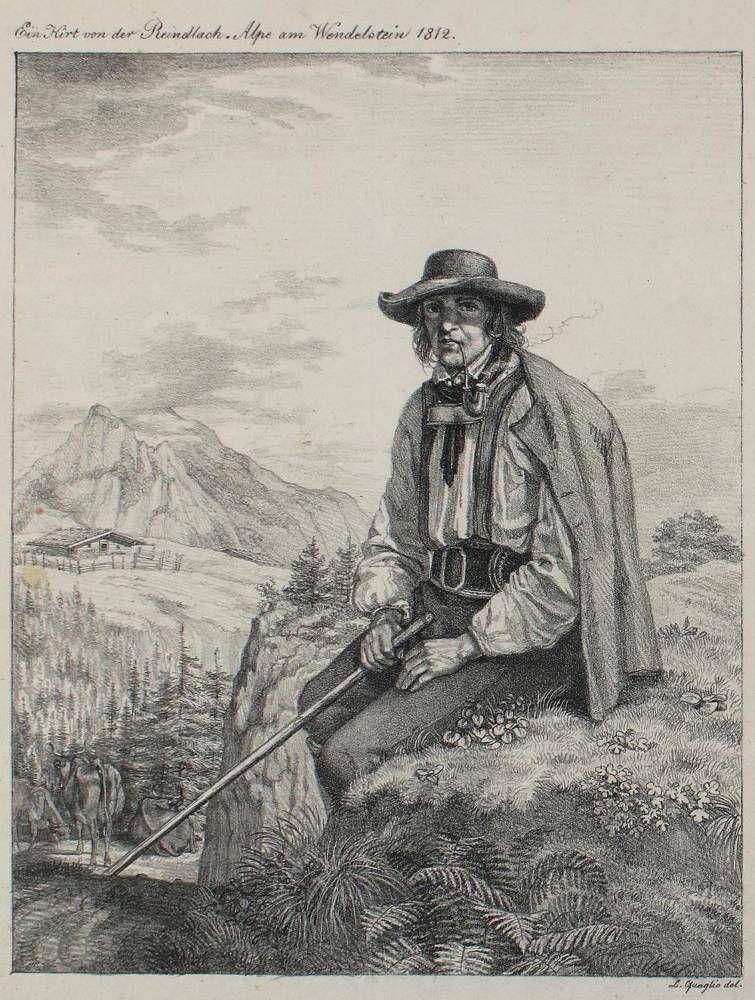 Große Abbildung Nr.2: 138-4256 Quaglio, Lorenz: (Künstlergraphik)