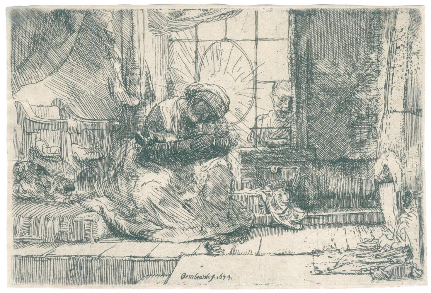Große Abbildung Nr.1: 138-4270 Rembrandt van Rijn, Harmensz.: (Künstlergraphik)