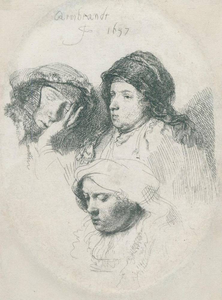 Große Abbildung Nr.1: 138-4281 Rembrandt van Rijn, Harmensz.: (Künstlergraphik)