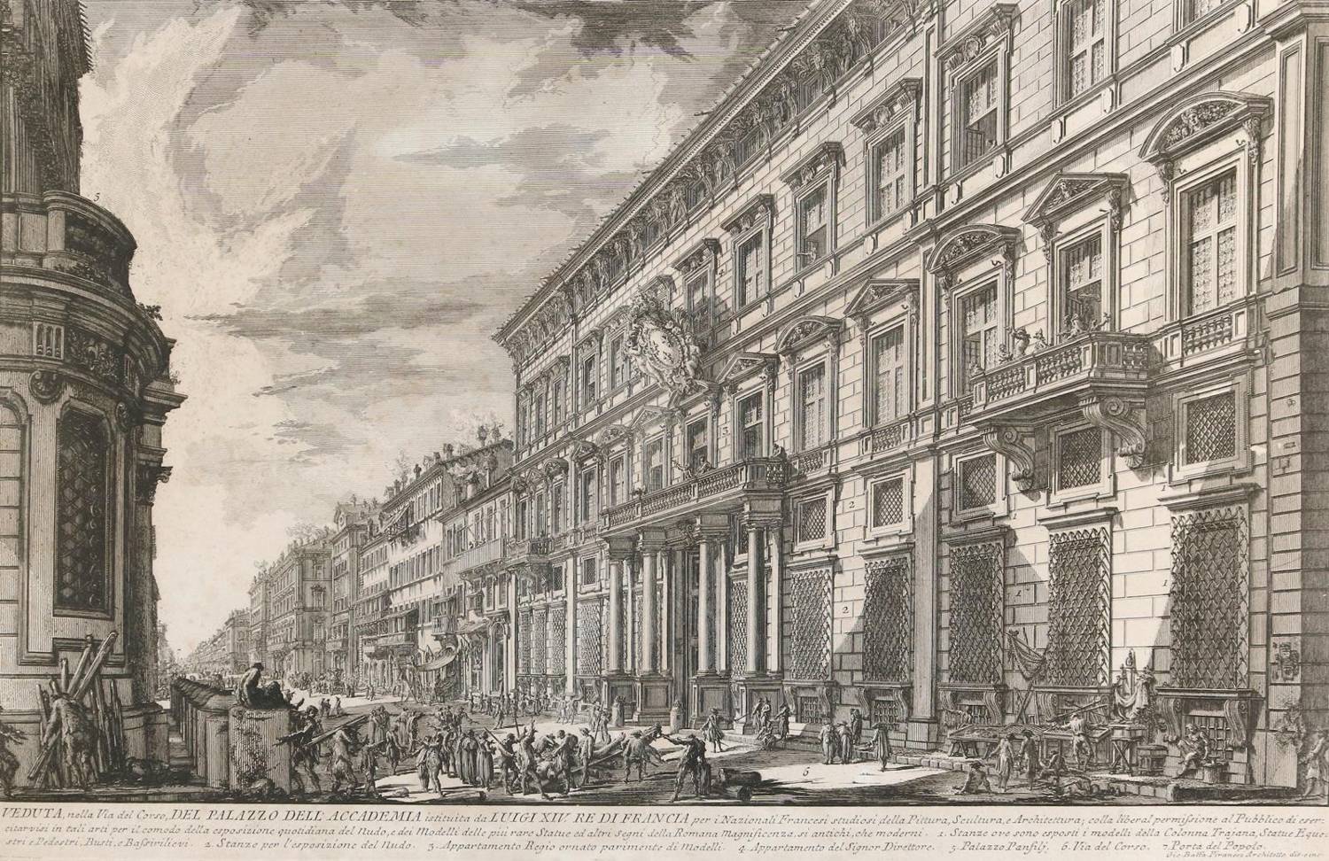 Große Abbildung Nr.1: 138-4297 Piranesi, Giovanni Battista: (Künstlergraphik, Rom)