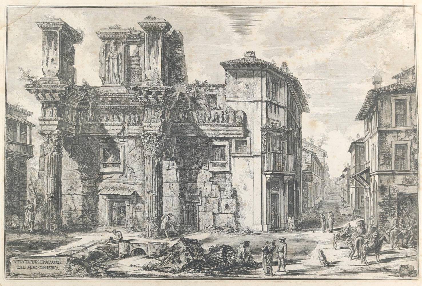 Große Abbildung Nr.1: 138-4301 Piranesi, Giovanni Battista: (Künstlergraphik, Rom)