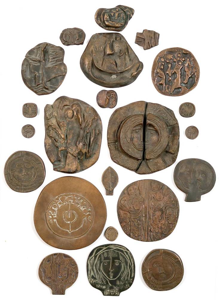 Große Abbildung Nr.3: 138-4344 Broer, Hilde.: (Künstlergraphik, Skulpturen - Plastiken)