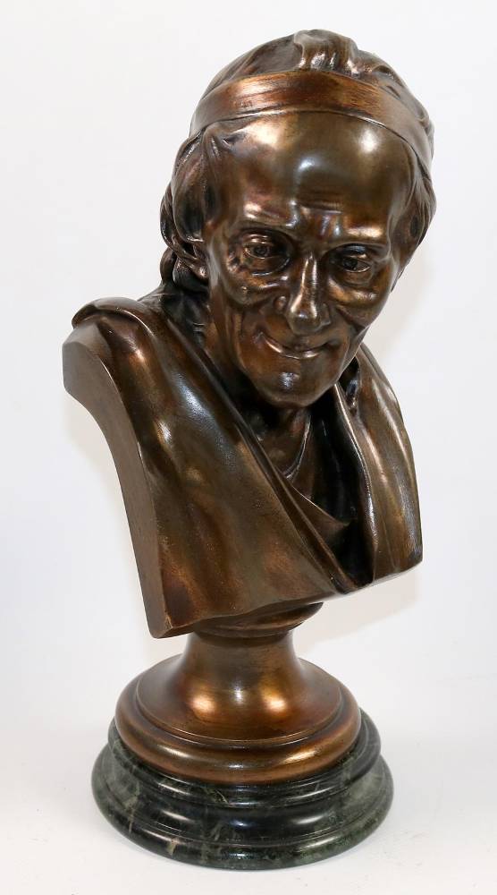 Große Abbildung Nr.1: 138-4355 Houdon, Jean-Antoine: (Künstlergraphik, Skulpturen - Plastiken)