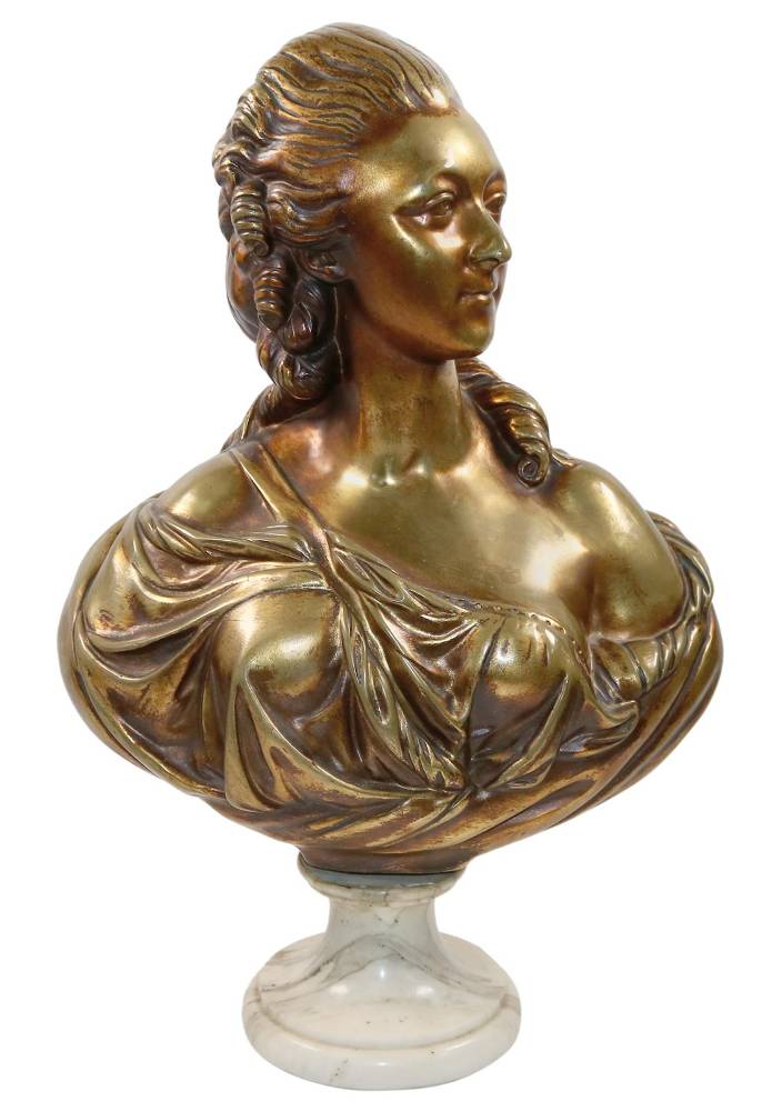 Große Abbildung Nr.1: 138-4358 Madame du Barry.: (Künstlergraphik, Skulpturen - Plastiken)