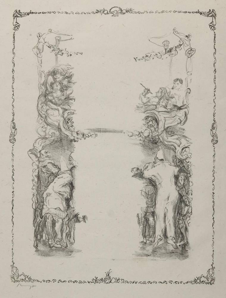 Große Abbildung Nr.3: 138-4362 Slevogt, Max: (Künstlergraphik)