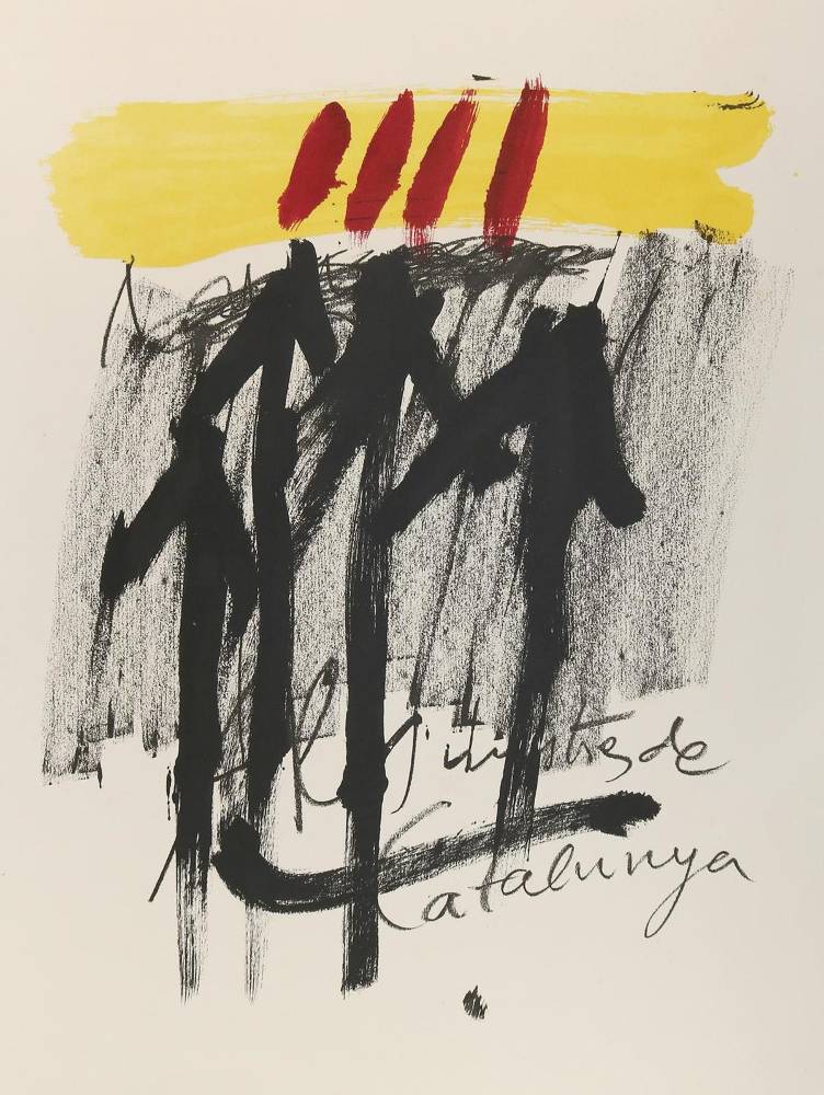 Große Abbildung Nr.1: 138-4375 Tàpies, Antoni: (Künstlergraphik)