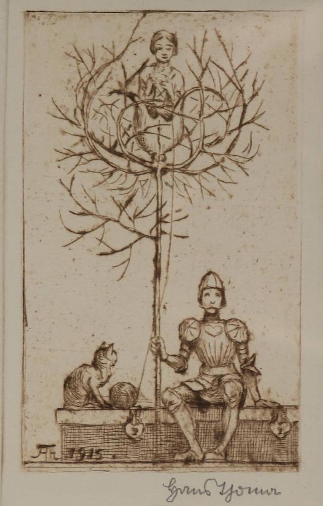 Große Abbildung Nr.1: 138-4378 Thoma, Hans: (Künstlergraphik)
