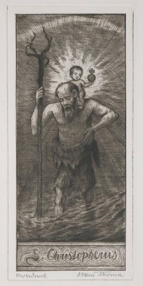 Große Abbildung Nr.2: 138-4378 Thoma, Hans: (Künstlergraphik)