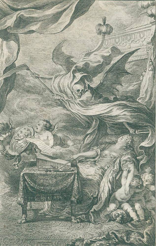 Große Abbildung Nr.1: 138-4383 Sammlung: (Künstlergraphik, Totentanz)