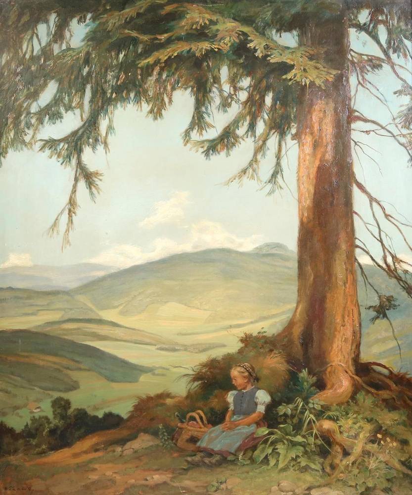 Große Abbildung Nr.1: 138-4387 Traub, Gustav: (Künstlergraphik)