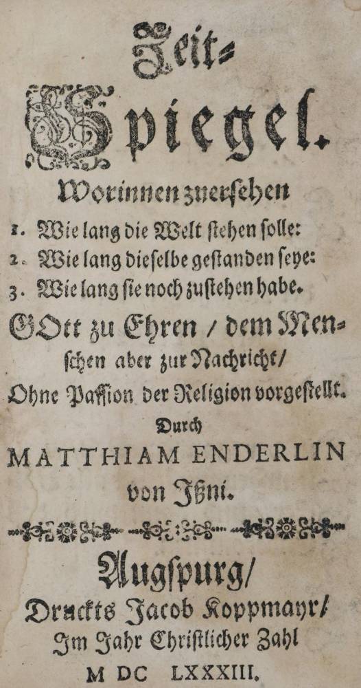 Große Abbildung Nr.1: 138-449 Enderlin,M.: (Grenzwissenschaften und Okkultismus)