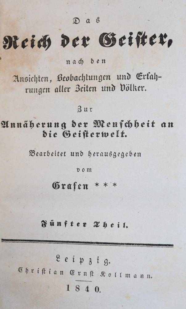 Große Abbildung Nr.1: 138-455 Reich der Geister, Das,: (Grenzwissenschaften und Okkultismus)