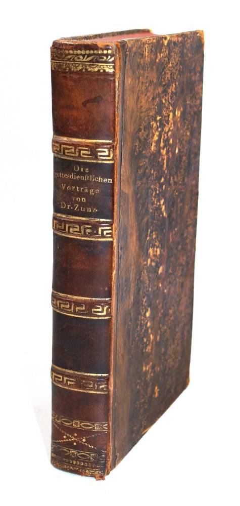 Große Abbildung Nr.1: 138-485 Zunz,(L.).: (Judaica)