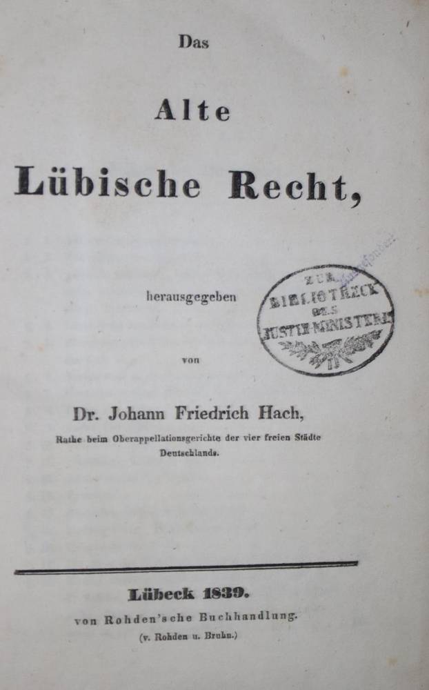 Große Abbildung Nr.3: 138-493 Codex Juridiciarius: (Juridica und Kriminologie)