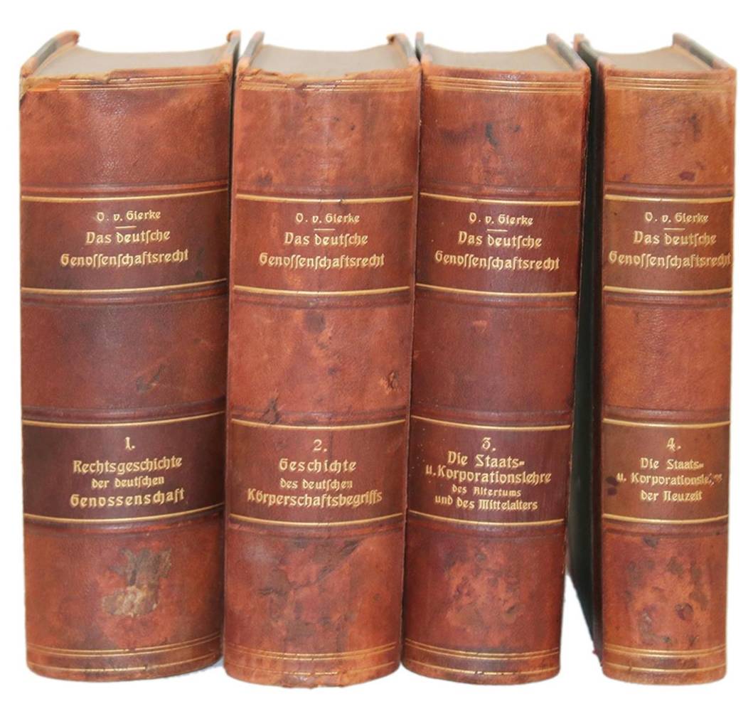 Große Abbildung Nr.1: 138-507 Gierke,O.v.: (Juridica und Kriminologie)
